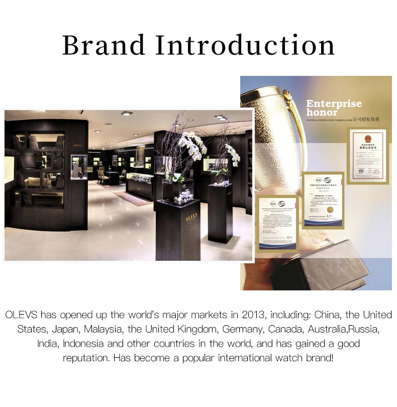 OLEVS 5877 Japan Quartz Women Watch