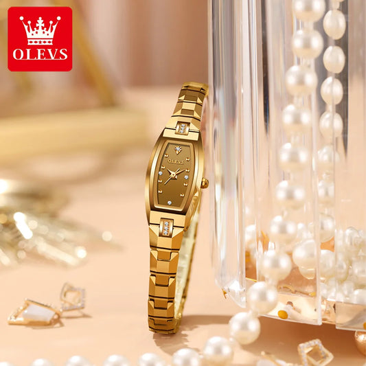 OLEVS 5501 Rose Gold Ladies Noble Watches