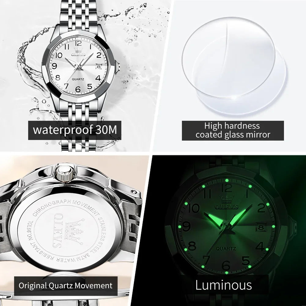 OLEVS 9970 Luxury Ladies Wristwatches