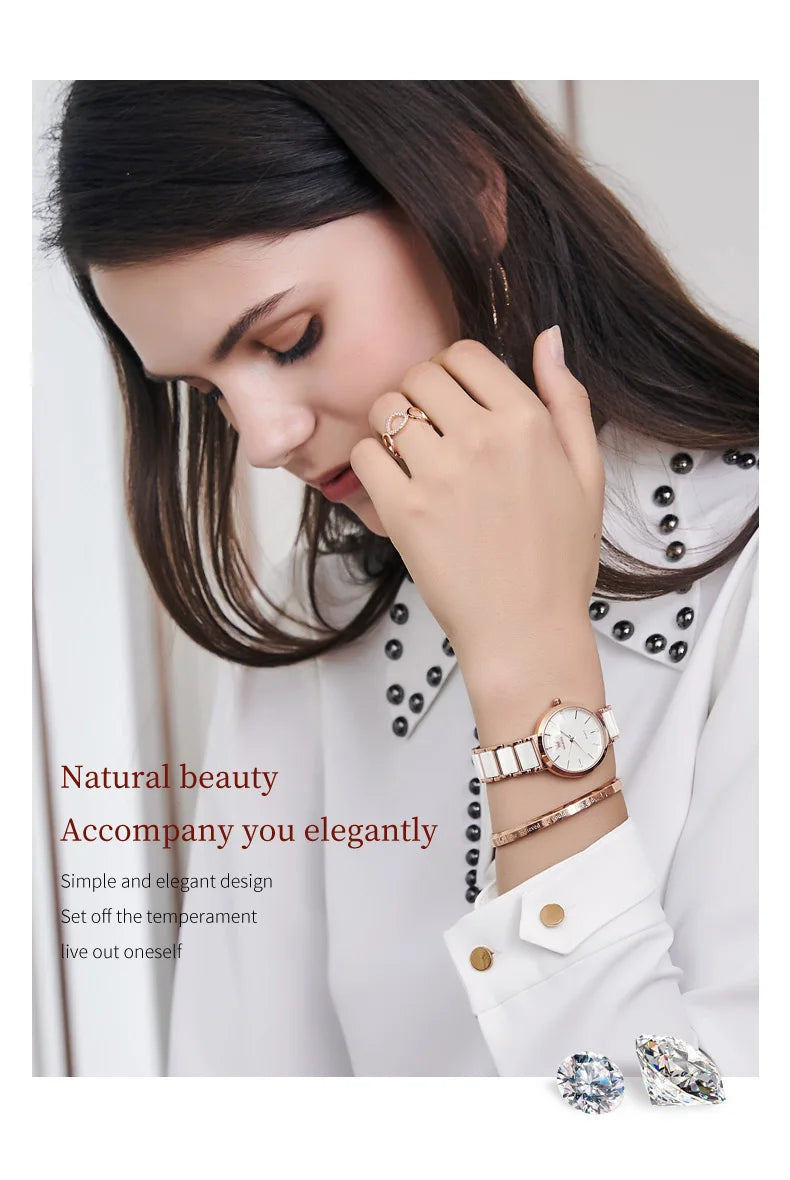 OLEVS 5877 Japan Quartz Women Watch