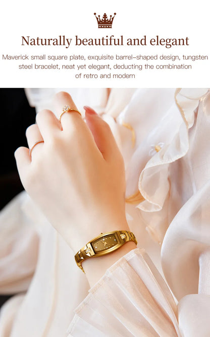 OLEVS 5501 Rose Gold Ladies Noble Watches